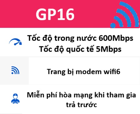 GP16 600Mb